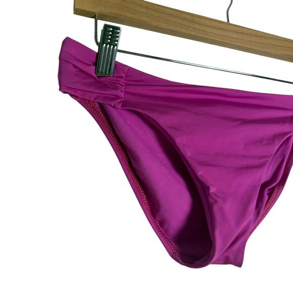 Trina Turk Getaway Pink Two Piece Bikini Set Cap Sleeve Tie Front Size 6 - Picture 8 of 11